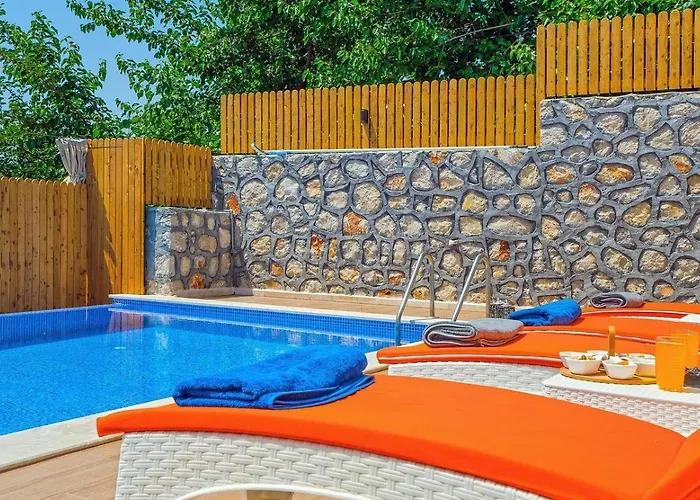 Villa üzümlü 2 Bedroom Secluded With Private Pool Hot Tub